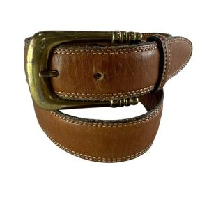Vintage COACH 3910 British Tan Bridle Leather Genuine Belt Small 26 Unisex
